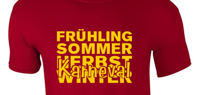 5 Jahreszeit Karneval Maenner T Shirt 2679 1